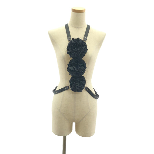 noir kei ninomiya / ノワールケイニノミヤ | 2023SS | プリーツ フラワー ハーネス | M | レディース
