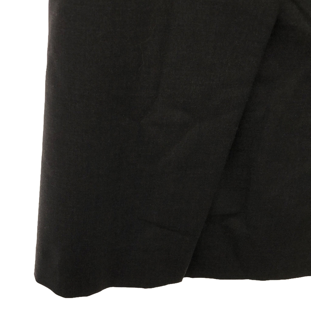 [品相良好] MUSE de Deuxieme Classe | 2023秋冬 | Col Pierrot 羊毛裹身裙 | 38 |深棕色 |女性的