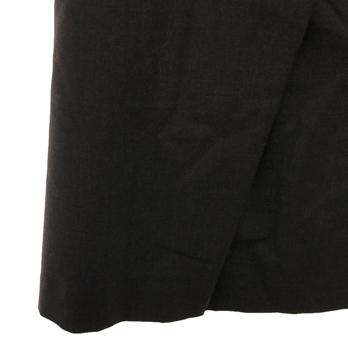 [品相良好] MUSE de Deuxieme Classe | 2023秋冬 | Col Pierrot 羊毛裹身裙 | 38 |深棕色 |女性的