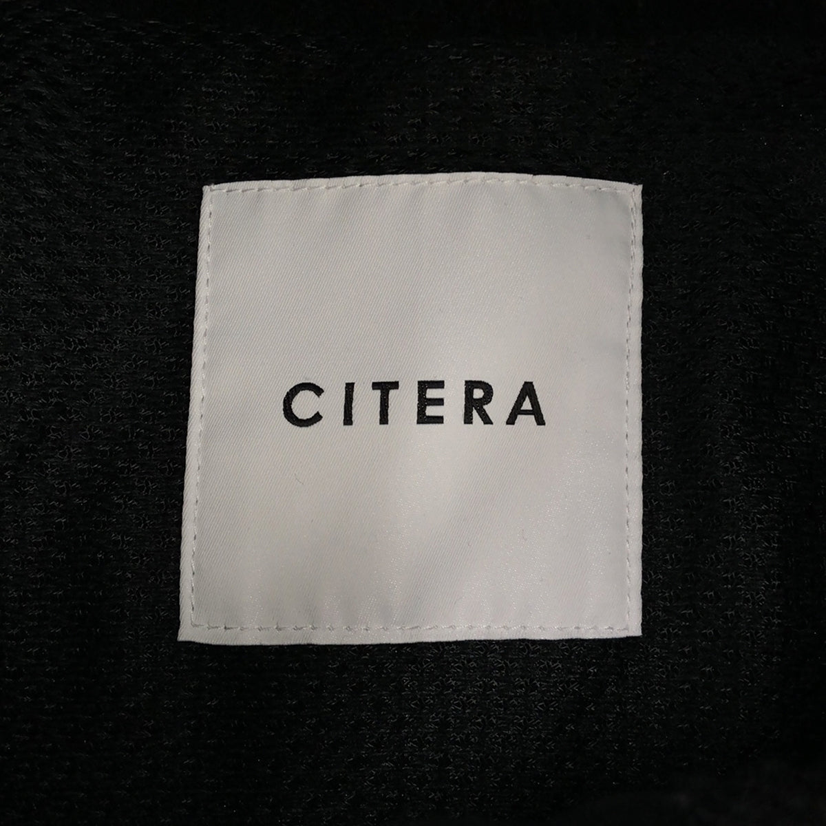 CITERA / 시테라 | WEAVER PARKA 지퍼 업 스웨트 파커 | M | 남성