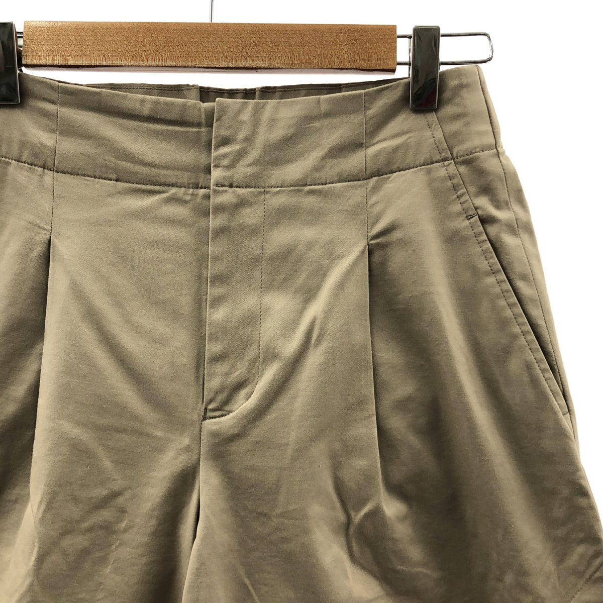 HaaT ISSEY MIYAKE / 하트 잇세이 미야케 | 코튼 탁 와이드 팬츠 | 1 |