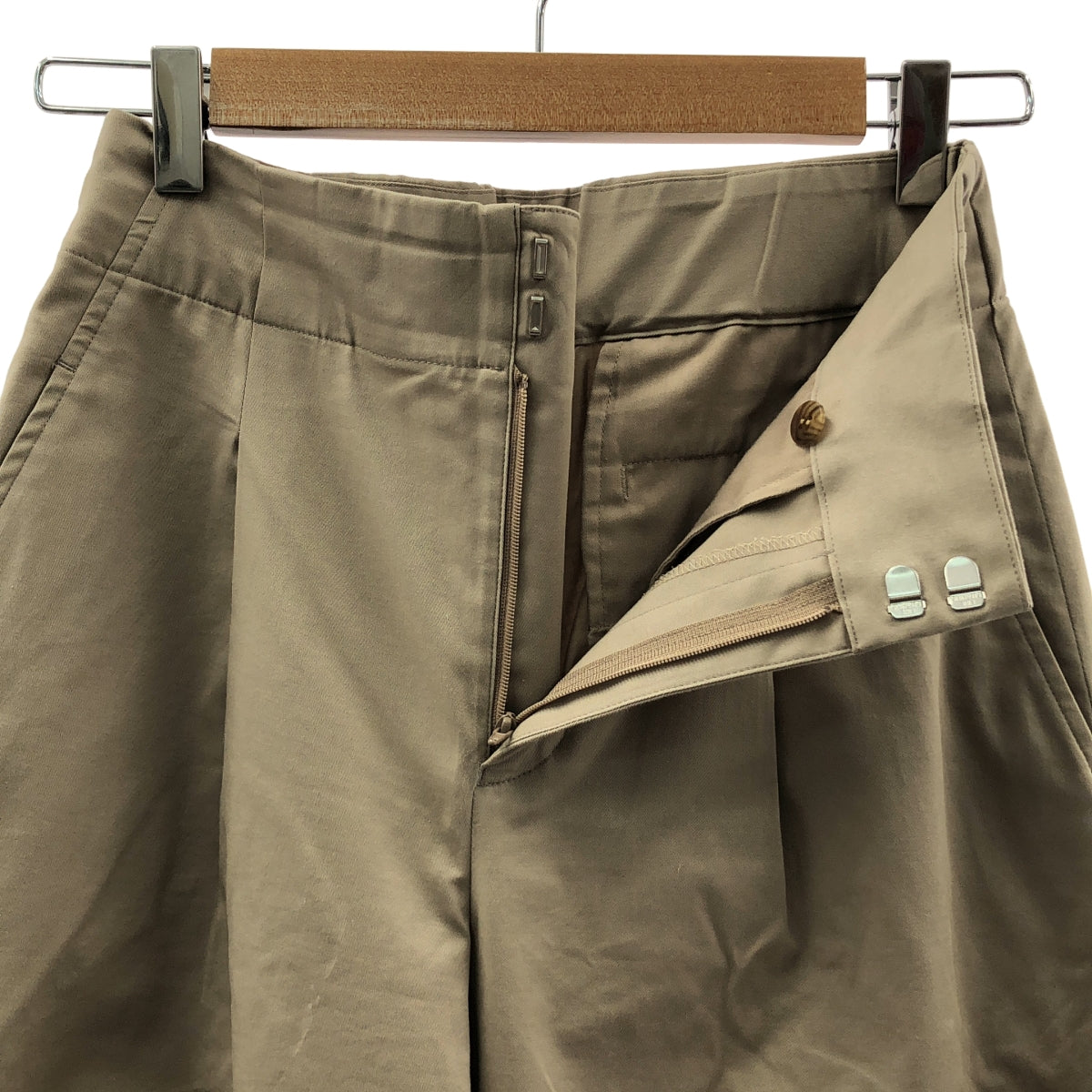 HaaT ISSEY MIYAKE / 하트 잇세이 미야케 | 코튼 탁 와이드 팬츠 | 1 |