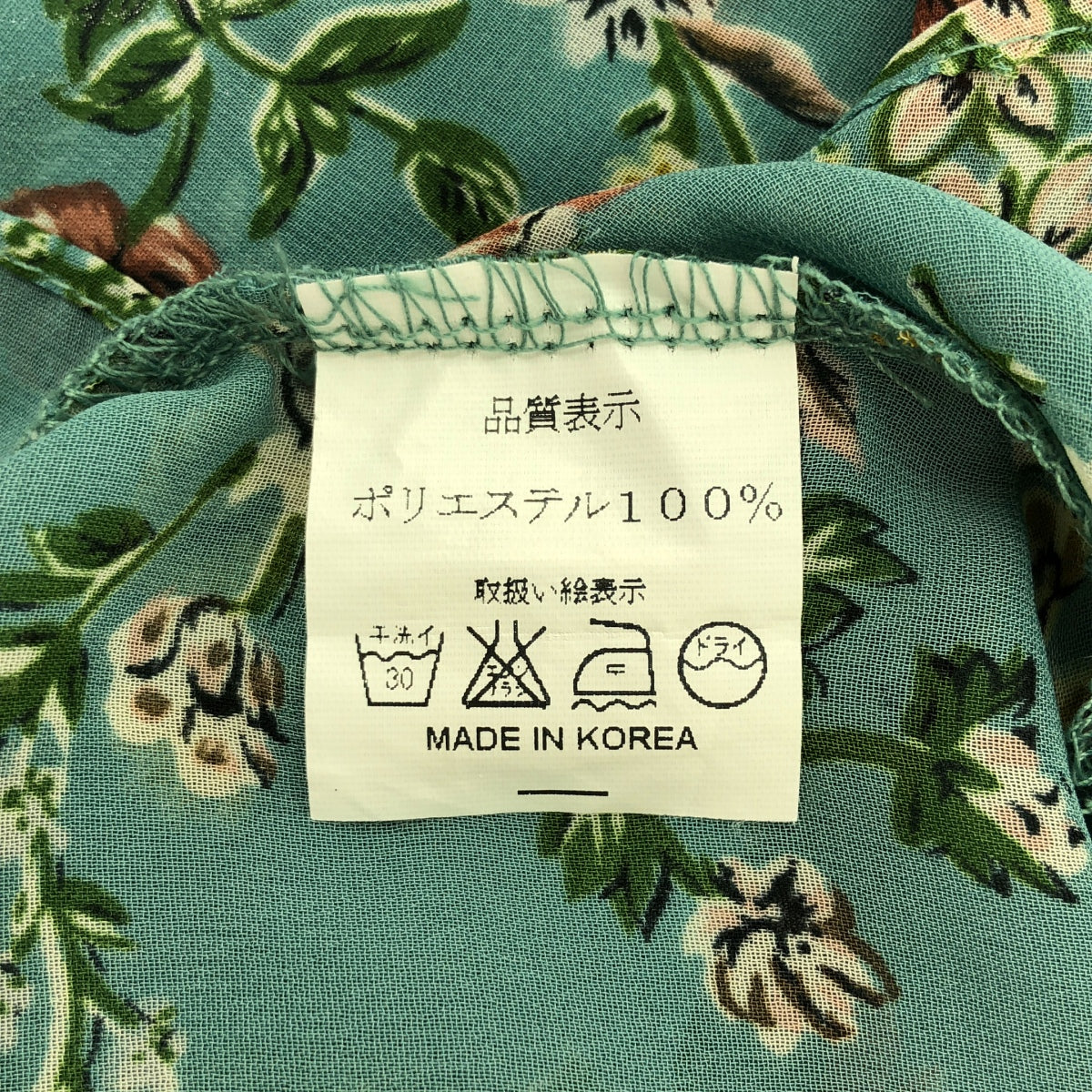美國 |領結飾蕾絲襯衫 | F |綠色 |女性的