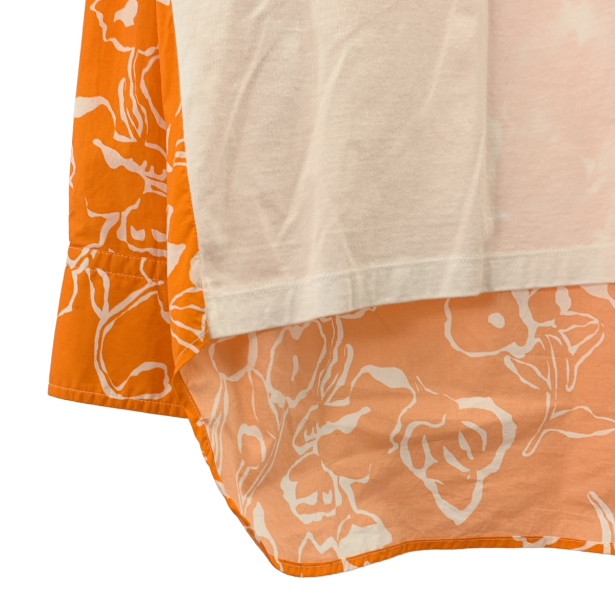 Plan C / プランシー | シャツドッキング プリント カットソー | 38 | レディース