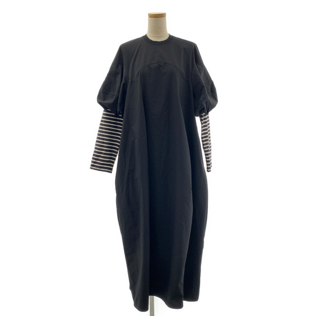 nagonstans / 나곤 스탠스 | 2025SS | border-sleeves dress 국경 슬리브 드레스 원피스 | M | 여성