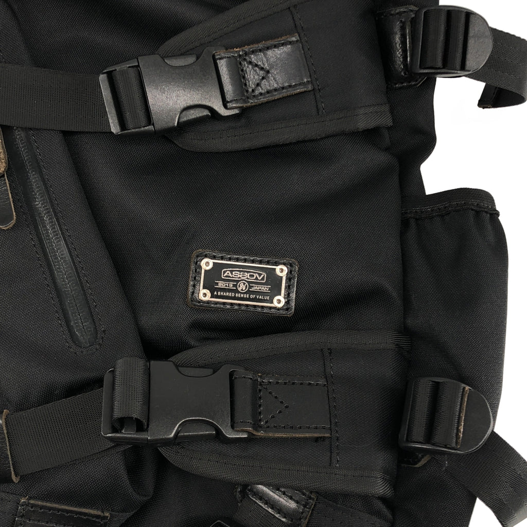AS2OV / アッソブ | CORDURA DOBBY 305D コーデュラ ドビー ラウンドジップ バックパック |