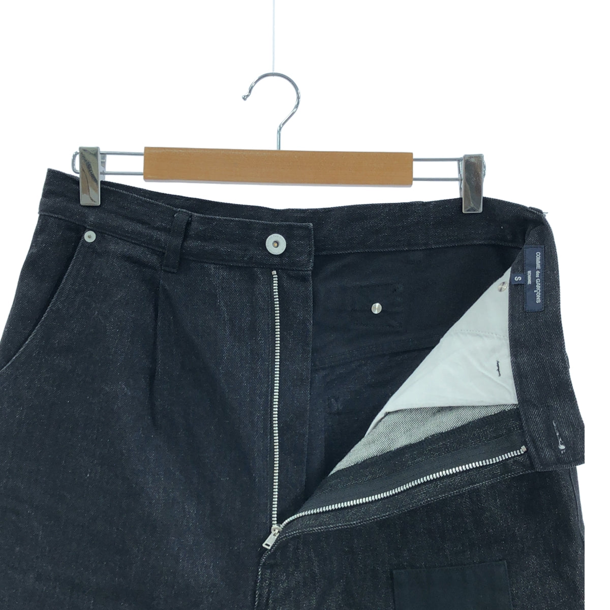 COMME des GARÇONS HOMME | 2022 秋冬 |拼布牛仔長褲 | S 號 |