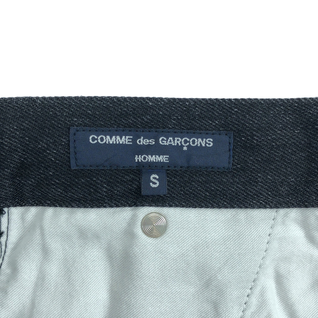 COMME des GARÇONS HOMME | 2022 秋冬 |拼布牛仔長褲 | S 號 |男士