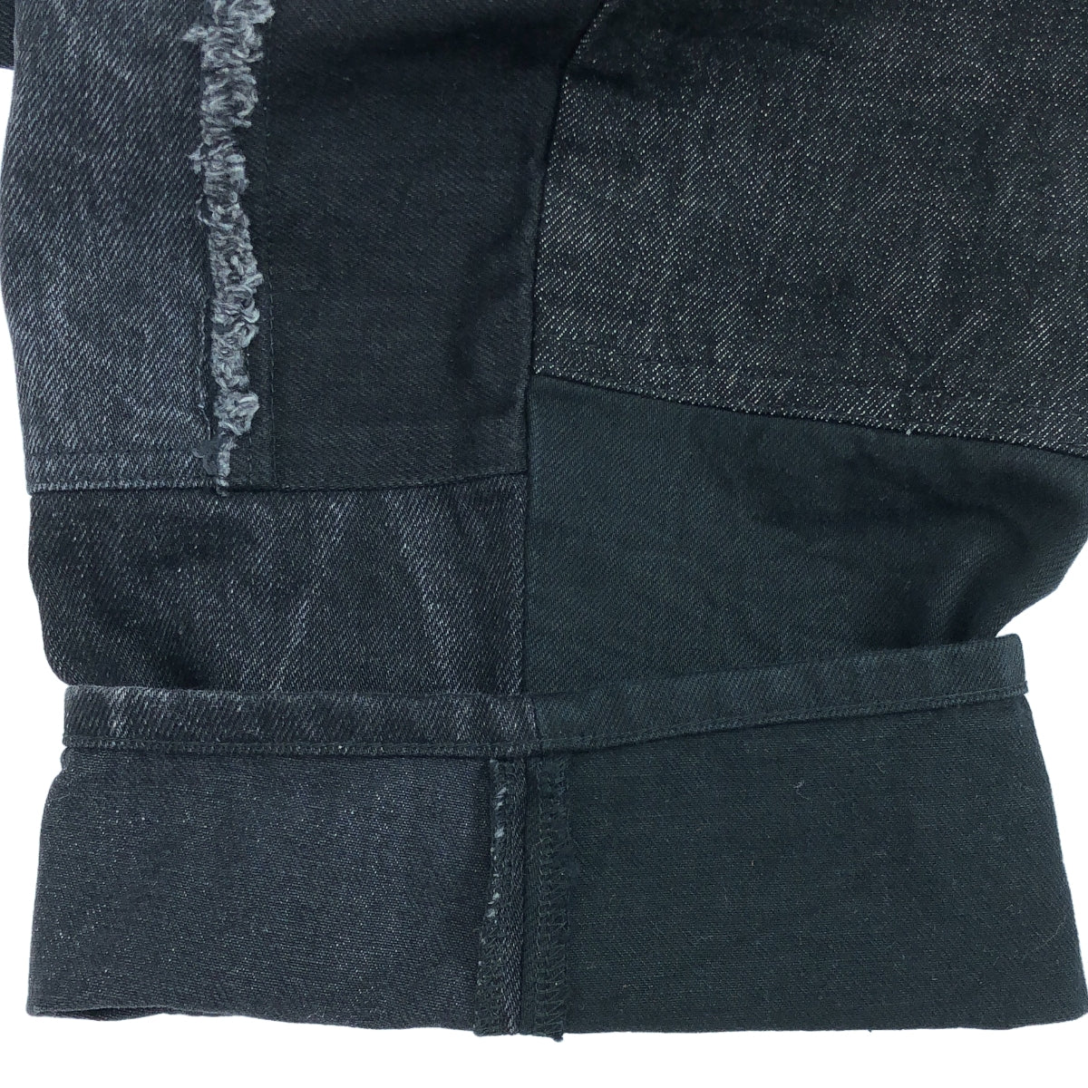 COMME des GARÇONS HOMME | 2022 秋冬 |拼布牛仔長褲 | S 號 |男士
