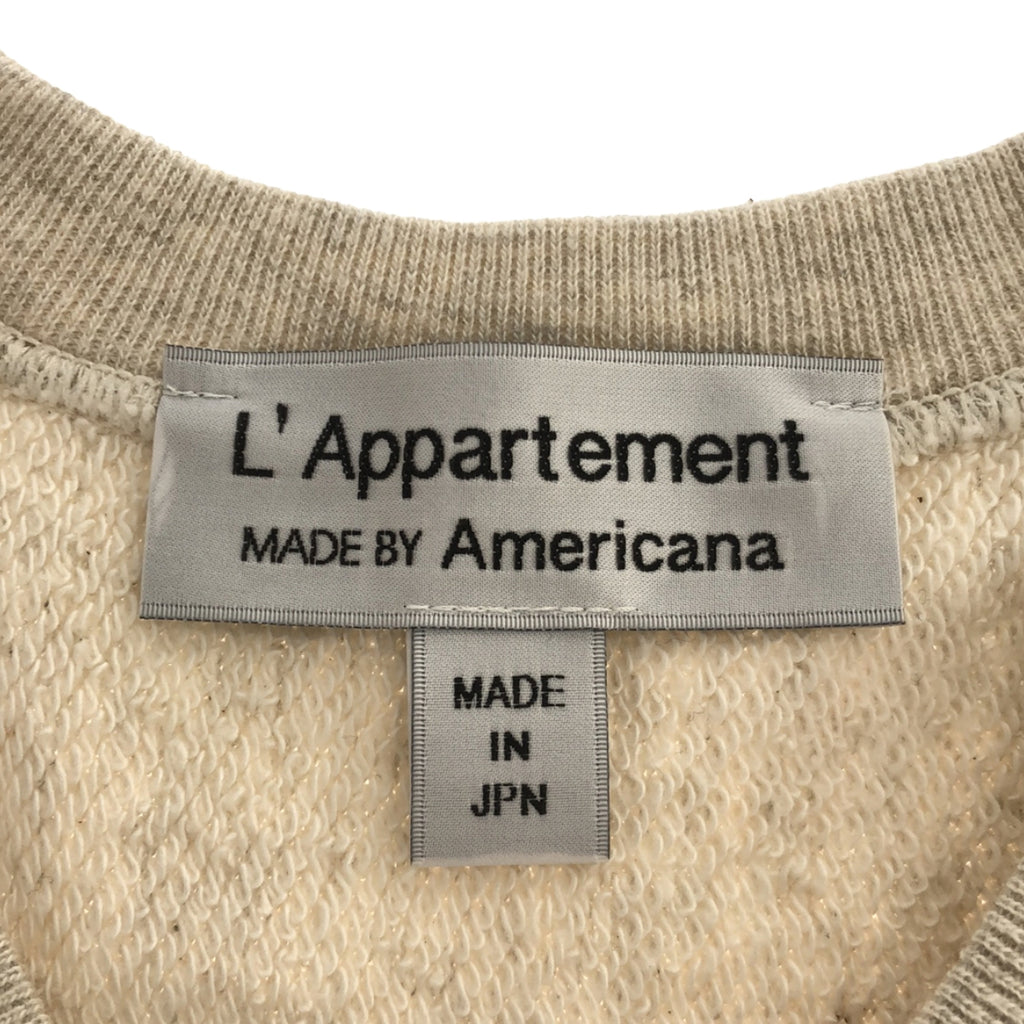 L'Appartement / 公寓 |美國棉質剪裁和縫紉 | F |自然 |女性的