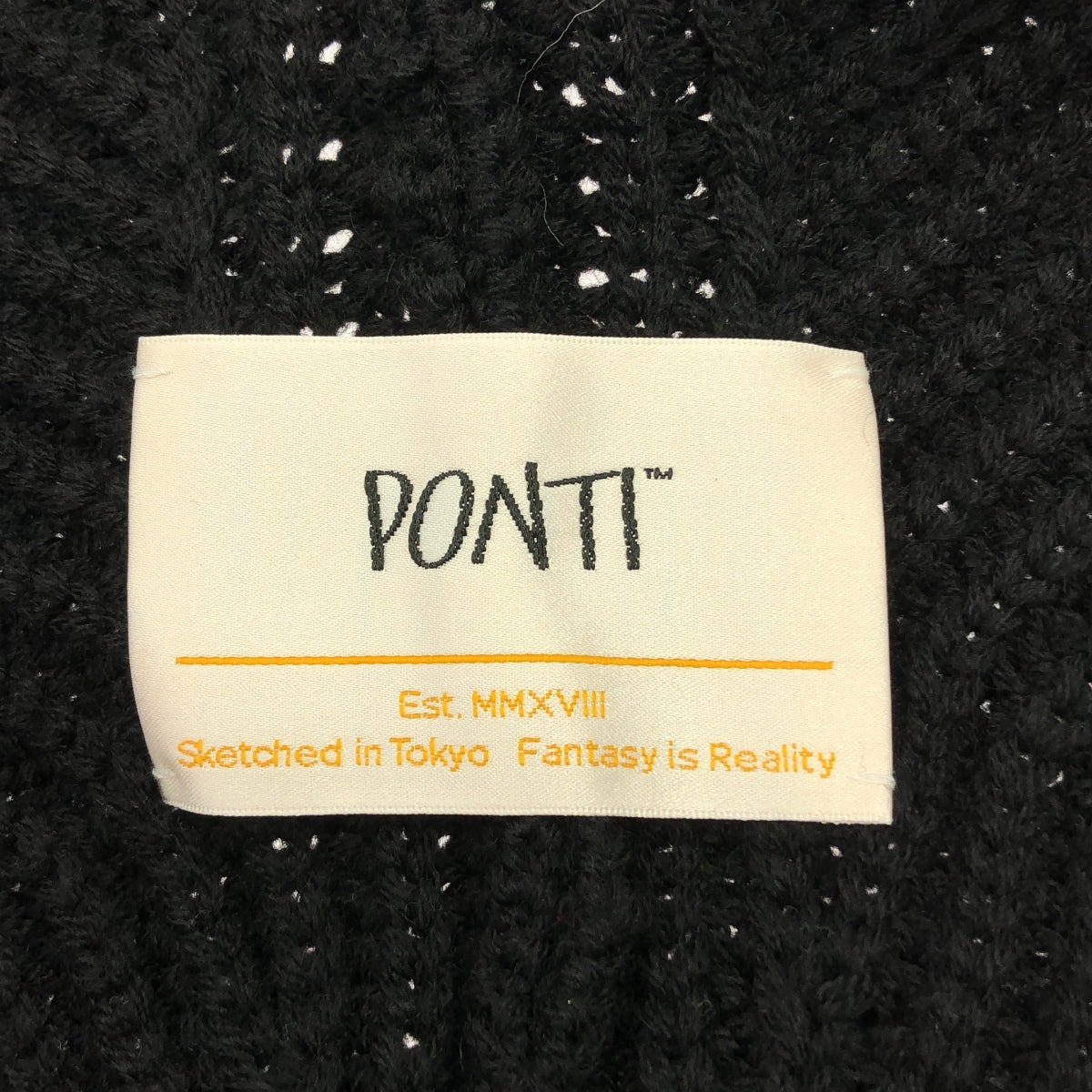 PONTI / 폰티 | 울 메탈 버튼 크로셰 니트 카디건 | F | 여성