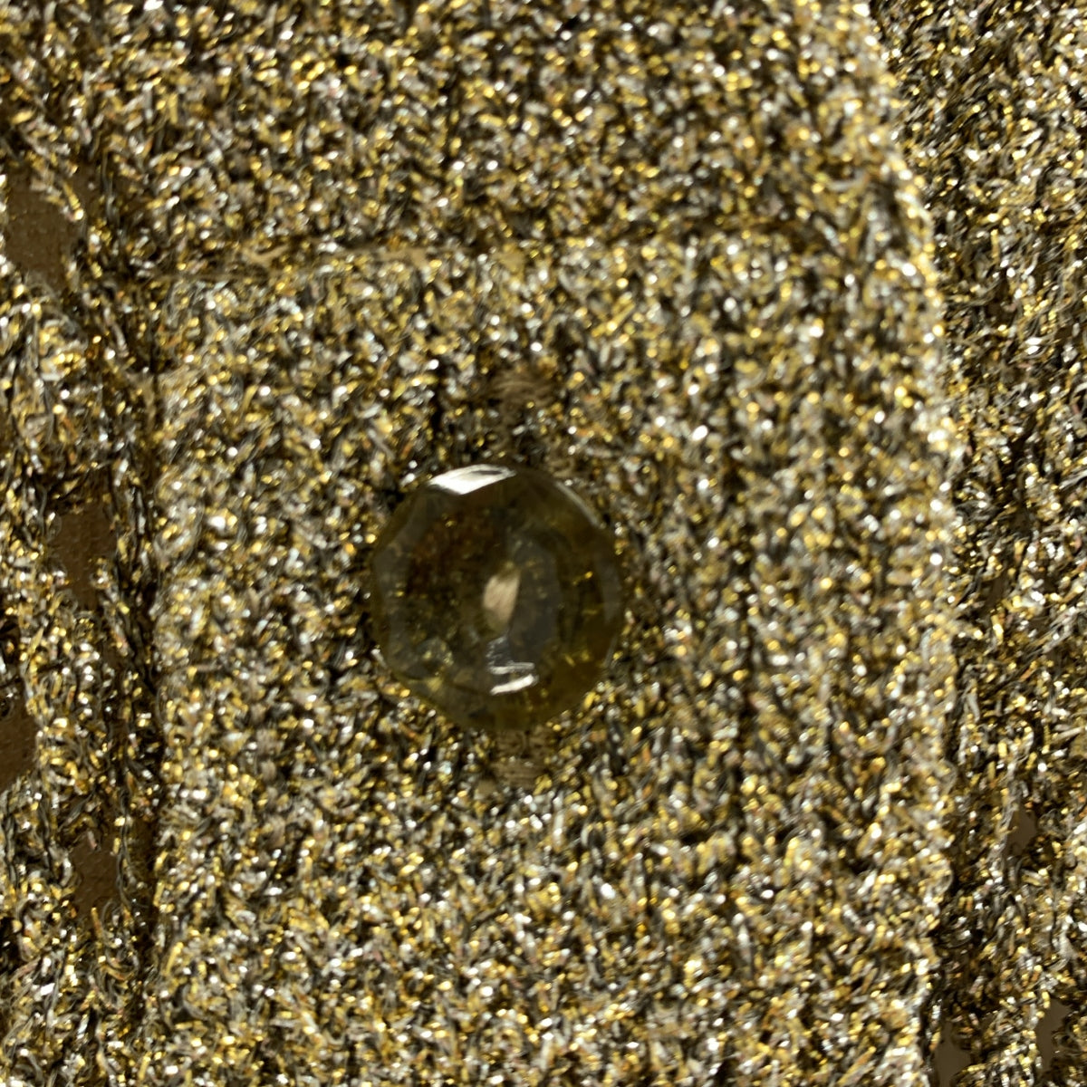 MARC JACOBS / マークジェイコブス | ラメ ロング ニット カーディガン