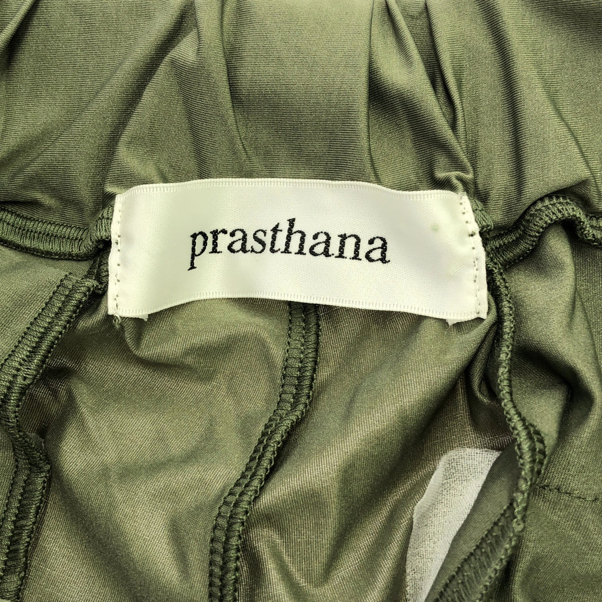 【신품】 prasthana / 프라스타나 | modulation jersey shorts 반바지 | M | 카키 | 남성