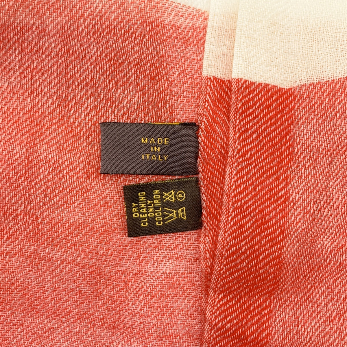 Loro Piana | 羊絨與絲綢三色流蘇大披肩/圍巾 / 男女通用 |