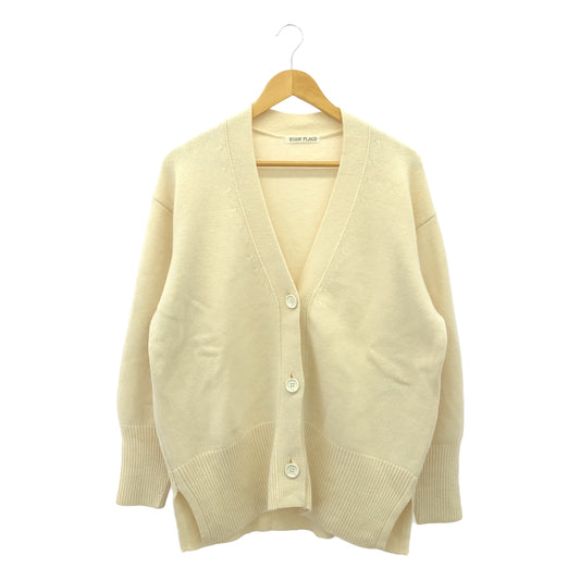 Plage / Plage | 2022AW | R'IAM Washable Wool Cardigan | Ivory | Women's