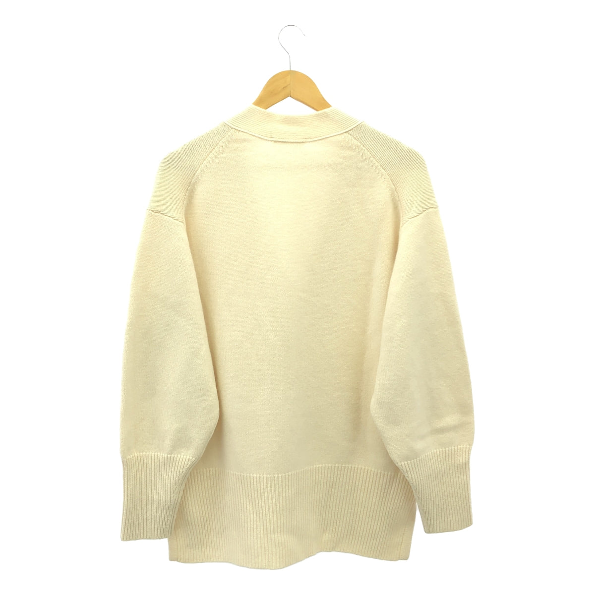 Plage / Plage | 2022AW | R'IAM Washable Wool Cardigan | Ivory | Women's