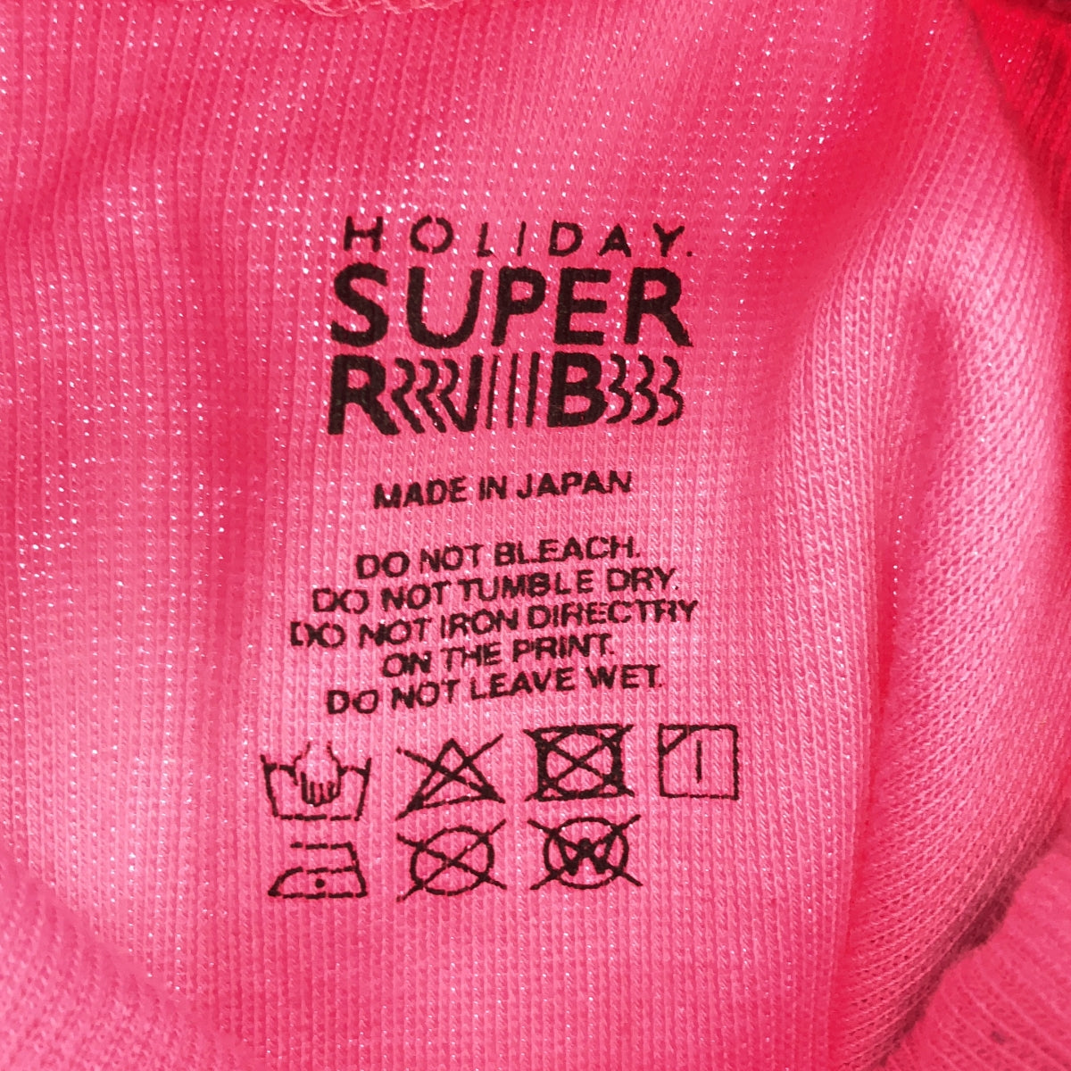HOLIDAY / ホリデイ | 2022AW | SUPER RIB HIGH-NECK TOPS スーパーリブ ハイネック カットソー | ONE SIZE | ピンク | レディース