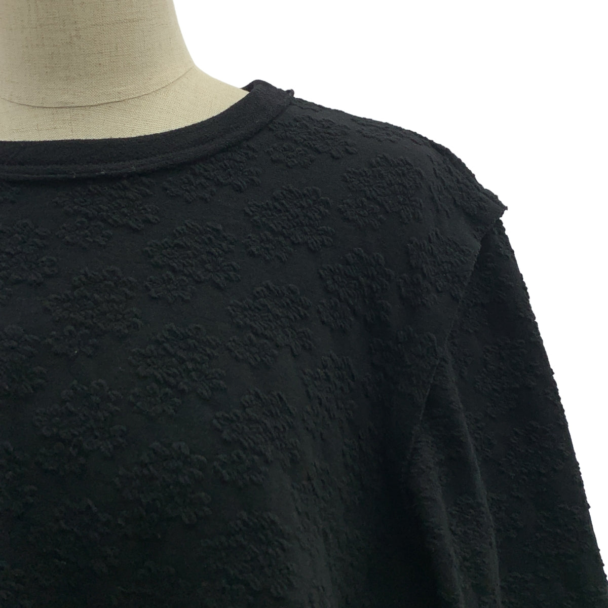 tao COMME des GARCONS / タオコムデギャルソン | 2024AW | ジャガード 裁断 バックオープン トップス | L | レディース