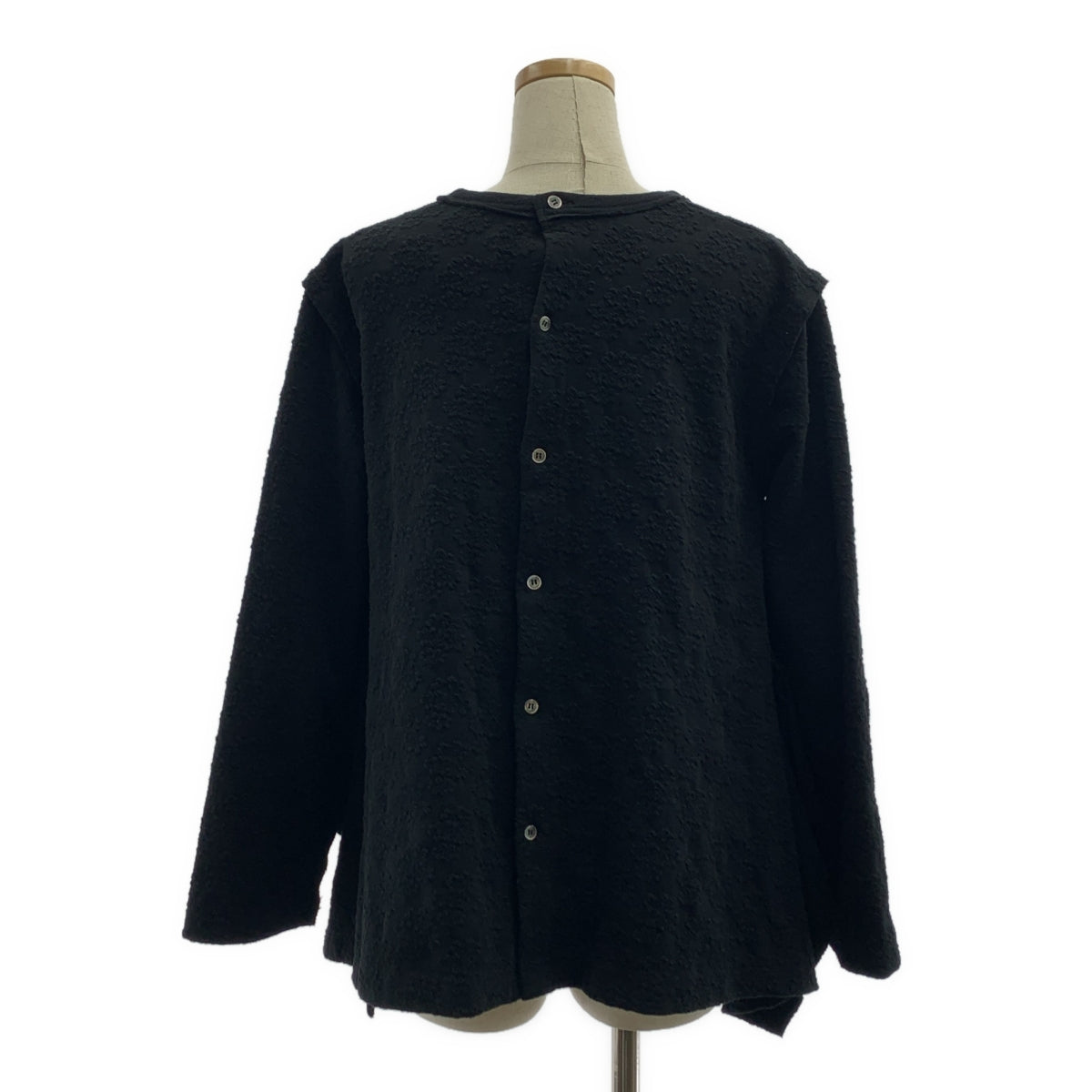 tao COMME des GARCONS / タオコムデギャルソン | 2024AW | ジャガード 裁断 バックオープン トップス | L | レディース