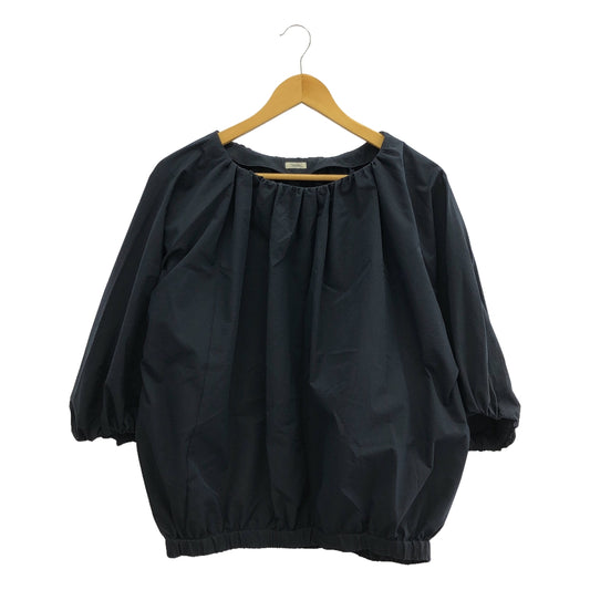 IENA | Soccer Balloon Blouse | F | Navy | Women's