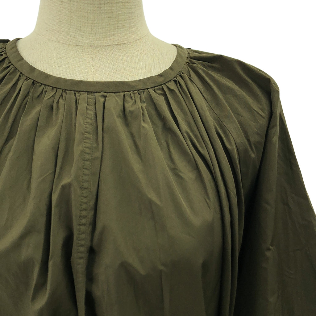 Max Mara | 絲質混紡褶皺皮帶洋裝 | 40碼 | 女裝