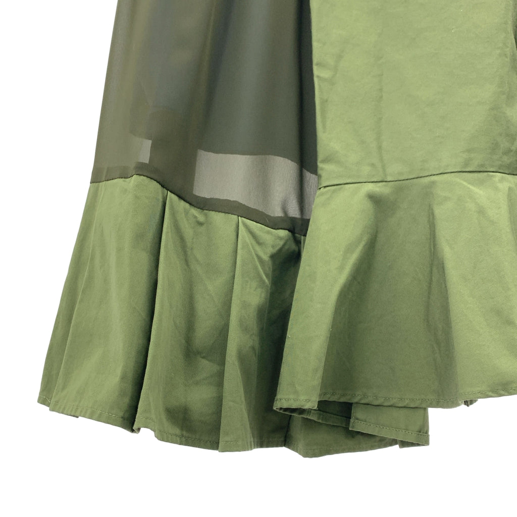 gomme / 고무 | 다른 소재 전환 티아드 이지 스커트 | M |