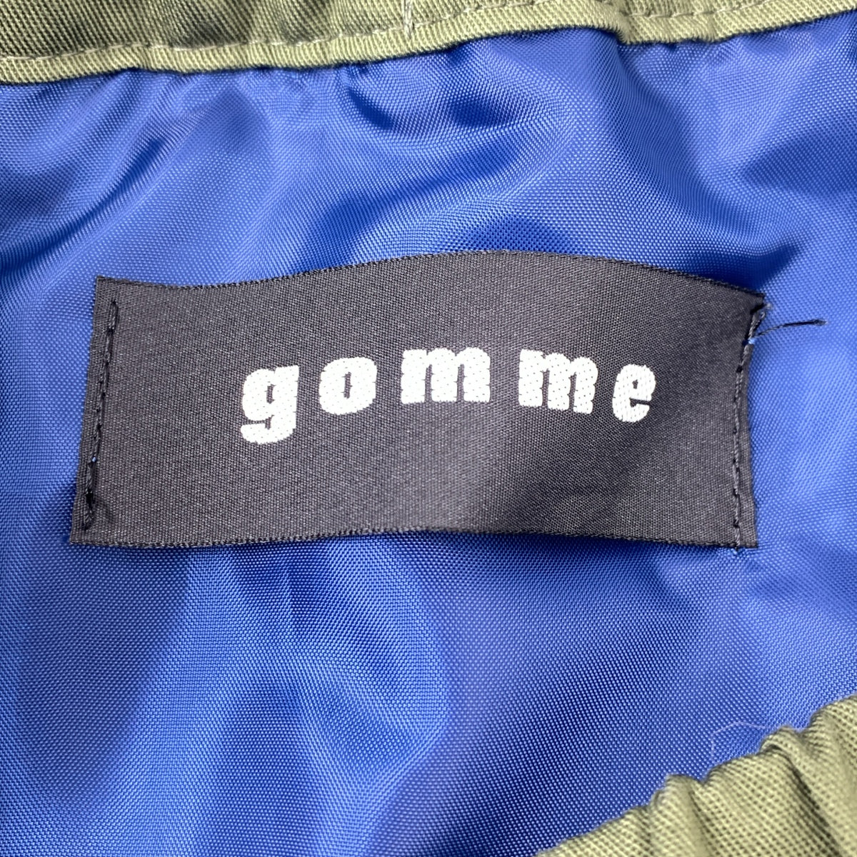 gomme / 고무 | 다른 소재 전환 티아드 이지 스커트 | M |