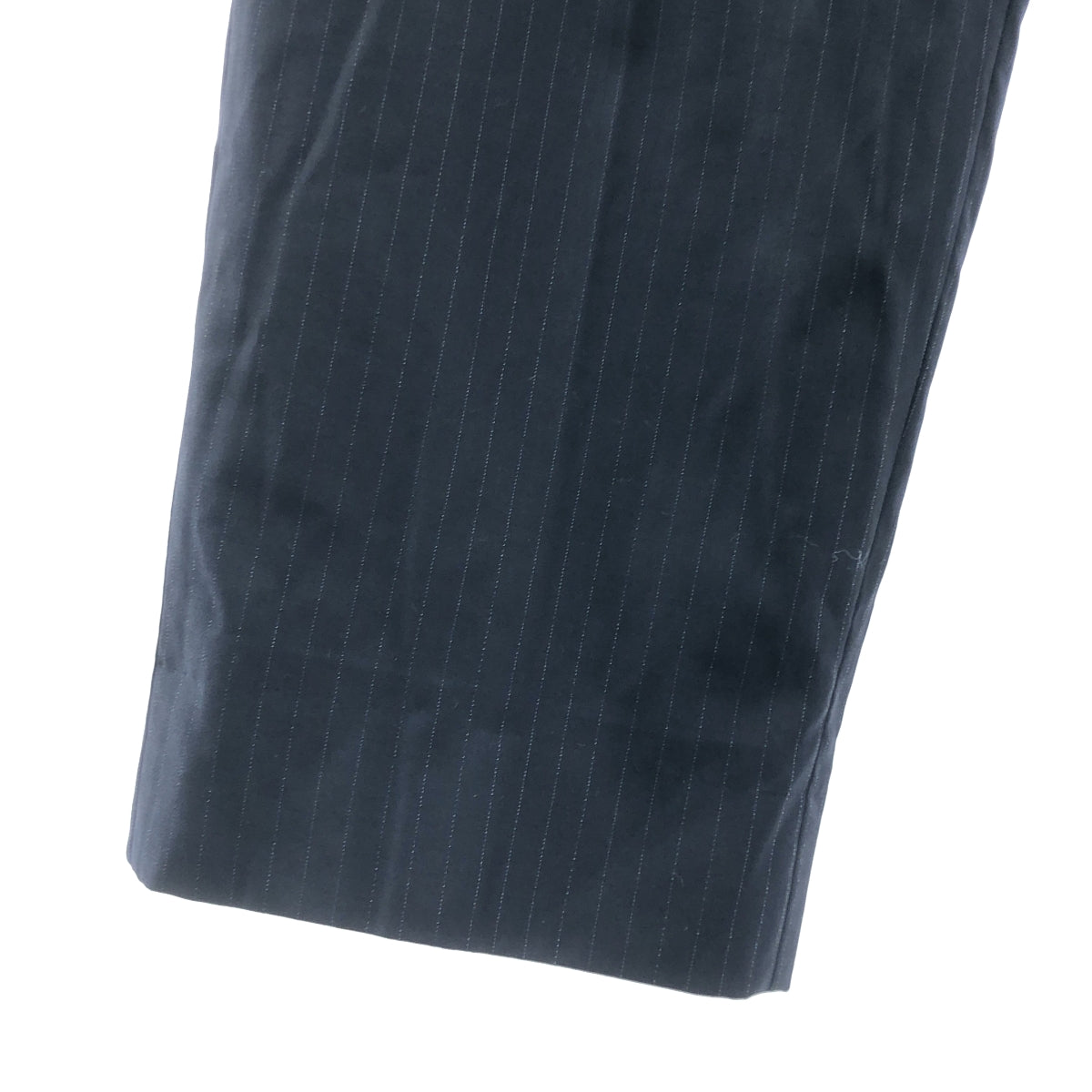 CALVIN KLEIN / カルバンクライン | CK / ストライプ 2タック ワイド スラックス パンツ |