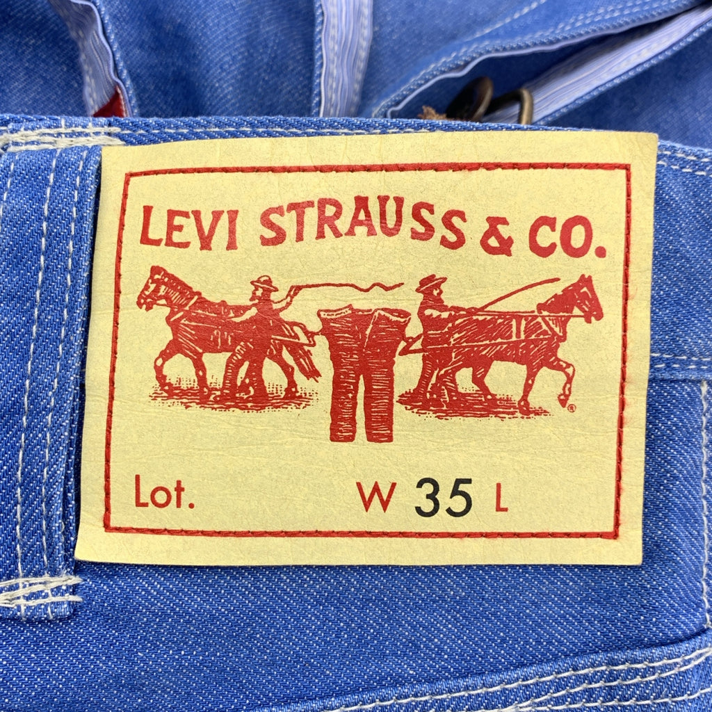 JUNYAWATANABE COMMEdesGARCONS MAN / 준야와타나베만 | 2021SS | × Levis / 더블 네임 멜빵 바지 | XS | 남성