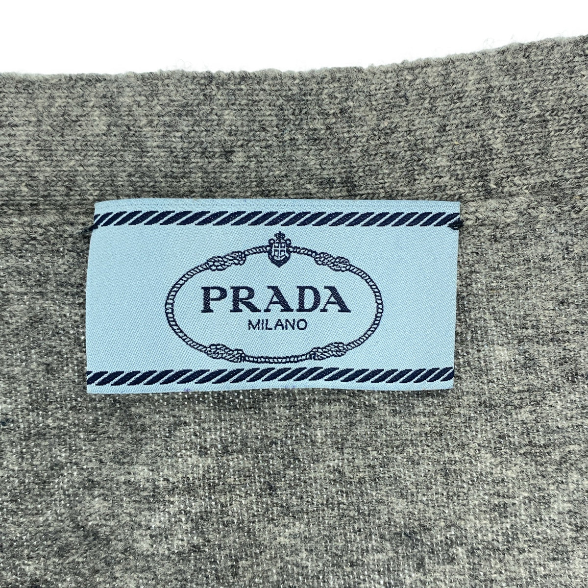 PRADA / プラダ | ウール カシミヤ Vネック ニット カーディガン | 38 | レディース