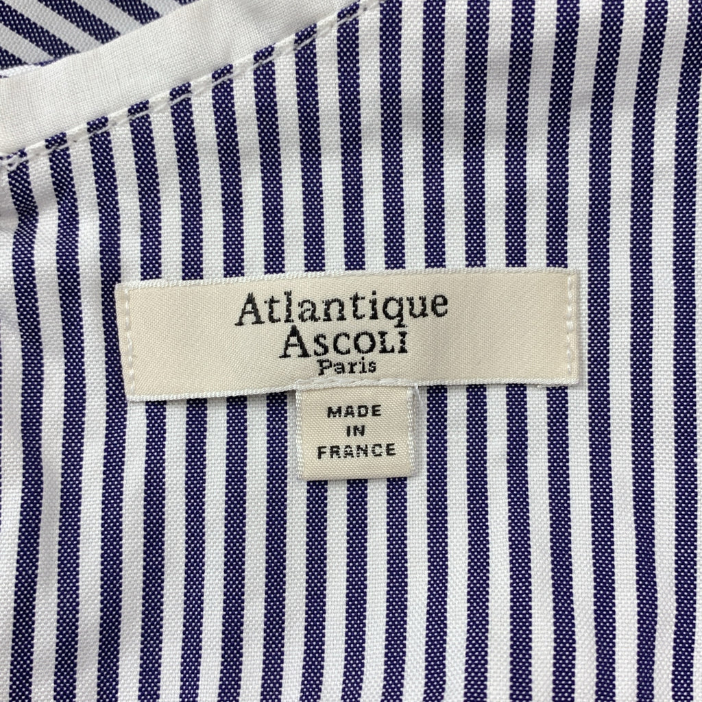 Atlantique Ascoli / 애틀랜틱 아스코리 | 스트라이프 집결 볼륨 셔츠 블라우스 | 2 |