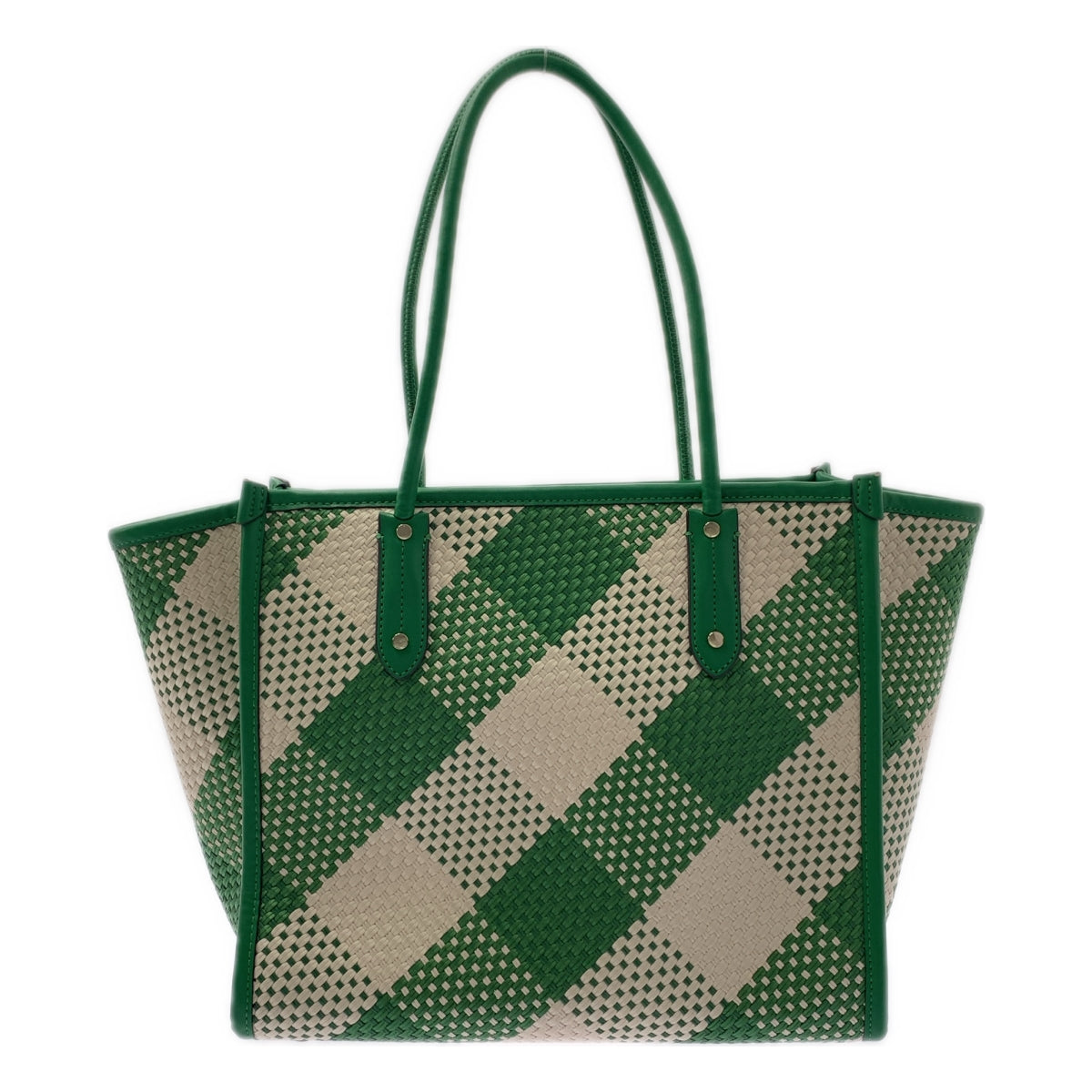 美品★kate spade ケイト・スペード★バッグ★トート　グリーン KATE SPADE / ケイトスペード | グリーンビーン エラ ギンガム トート