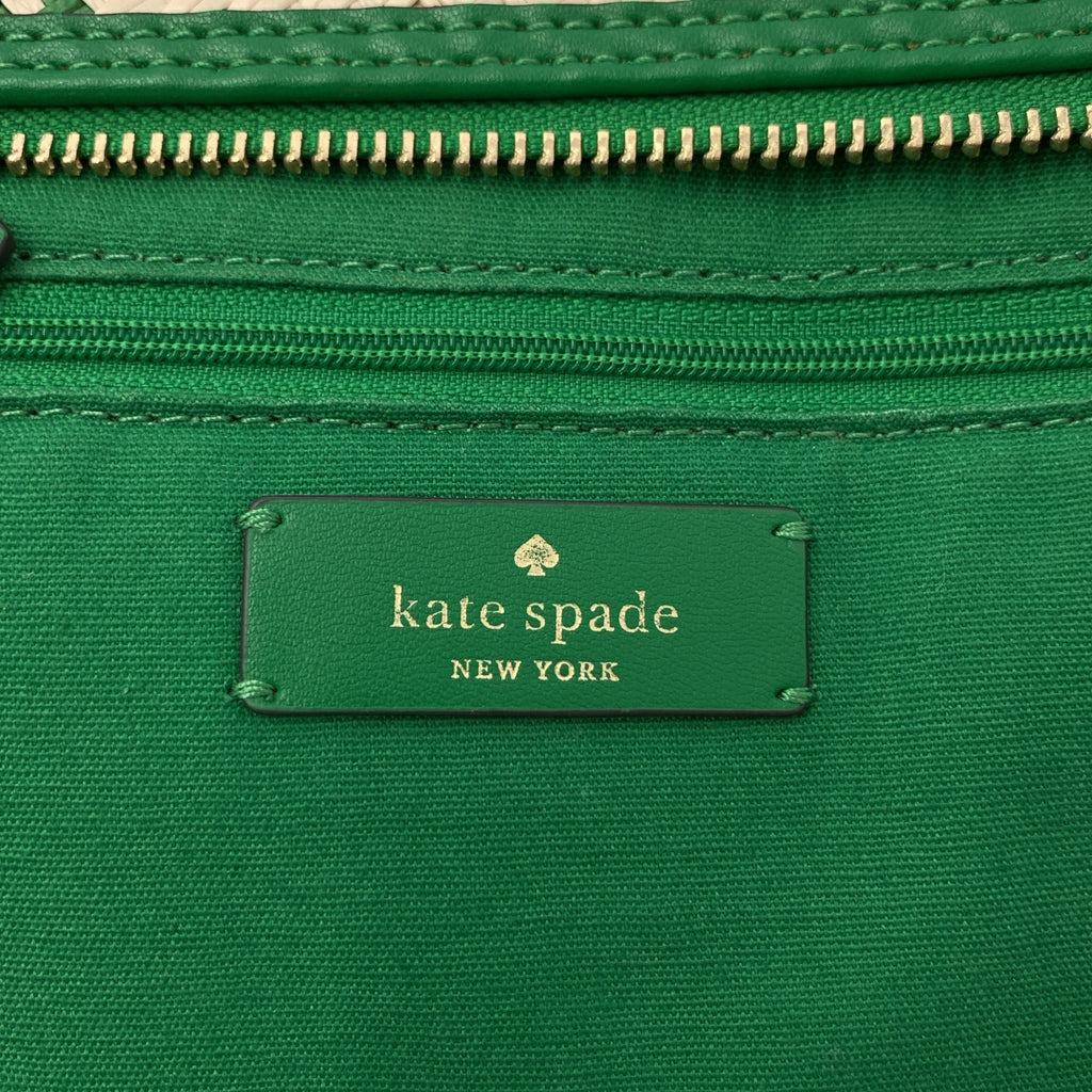 KATE SPADE / 케이트 스페이드 | 그린빈 엘라 깅엄 토트백 |