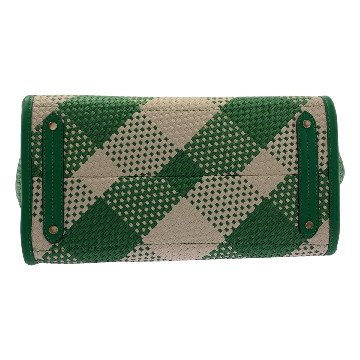 KATE SPADE / 케이트 스페이드 | 그린빈 엘라 깅엄 토트백 |