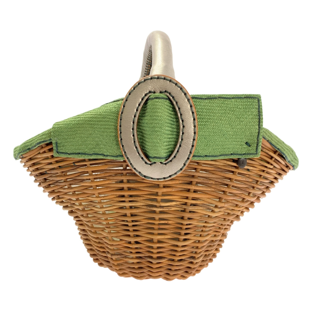 ebagos / ebagos | yes! holiday 彩色系列 Gordo 和紅色藤條籃包 | 米色/綠色/藍色 | 女款