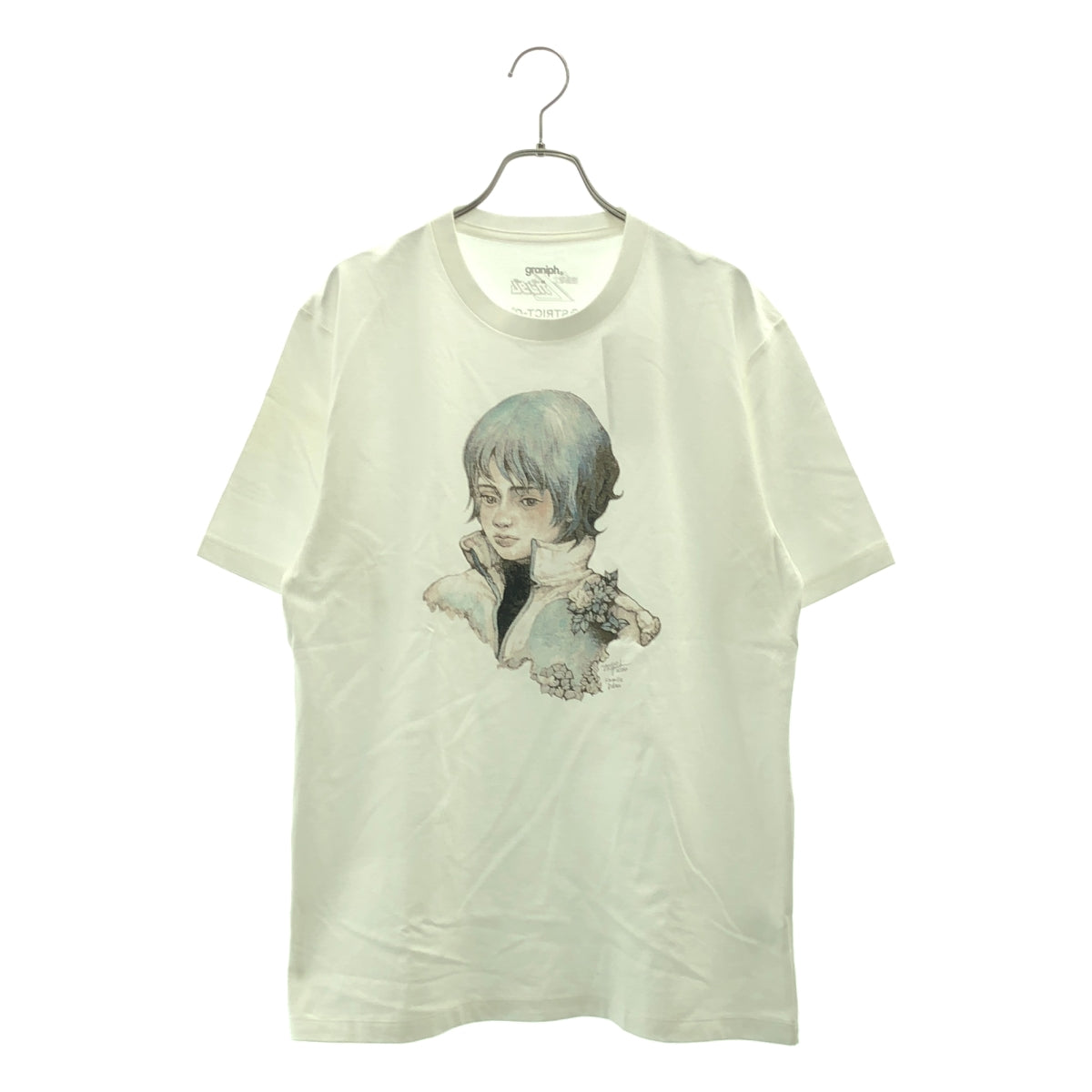 graniph / 그라니프 | 카미유 비단 drawn by 히구치유코 티셔츠 컷소우 | M |