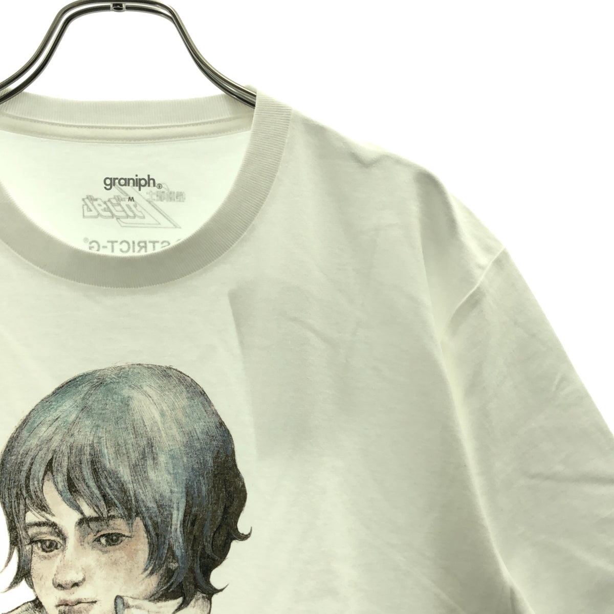 graniph / 그라니프 | 카미유 비단 drawn by 히구치유코 티셔츠 컷소우 | M |