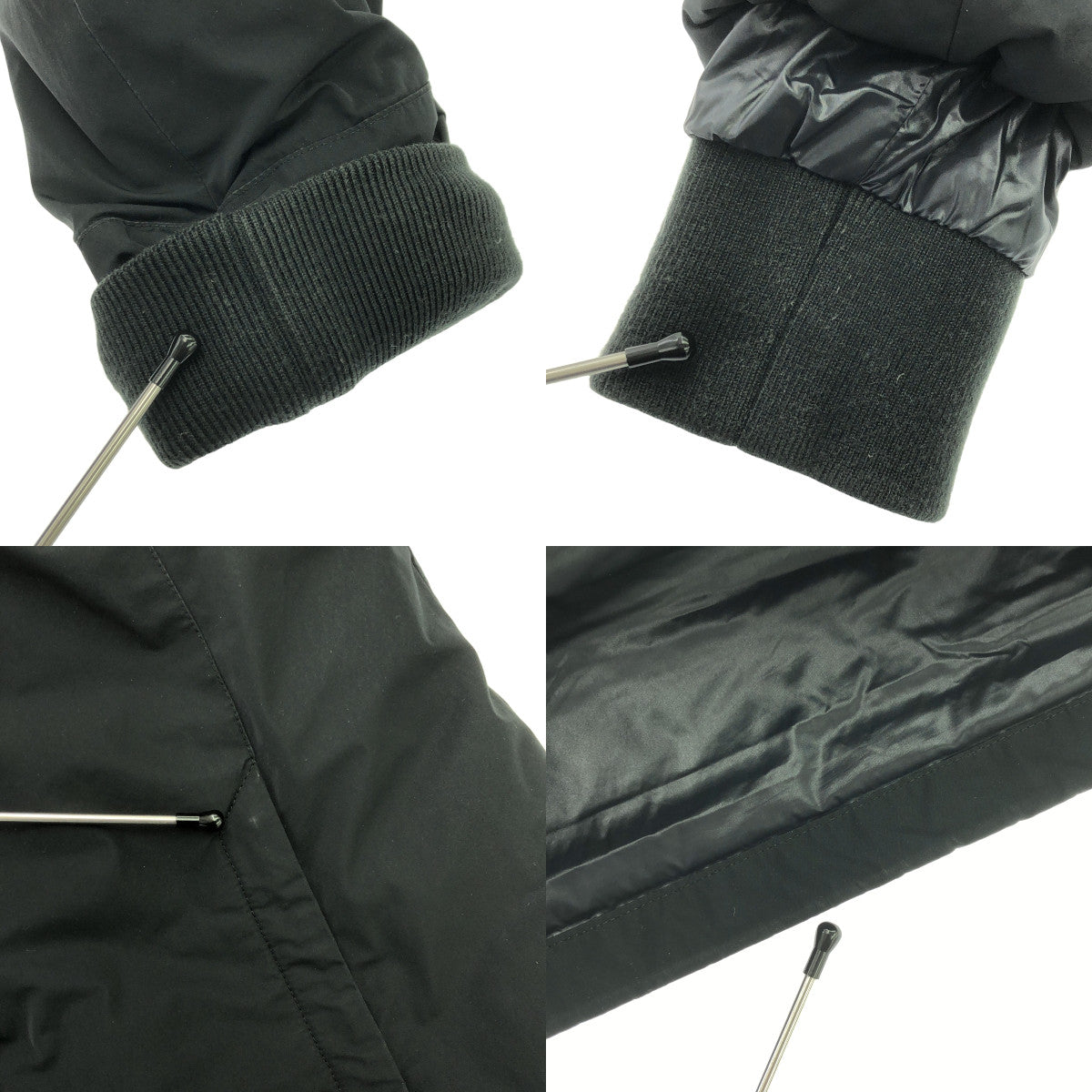 WOOLRICH / ウールリッチ | × IENA 別注 BOW BRIDGE ダウンコート | S | ブラック | レディース