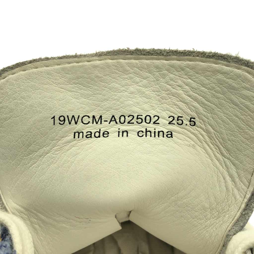 kolor / 컬러 | 스웨이드 재구성 운동화 | 25.5cm | 남성