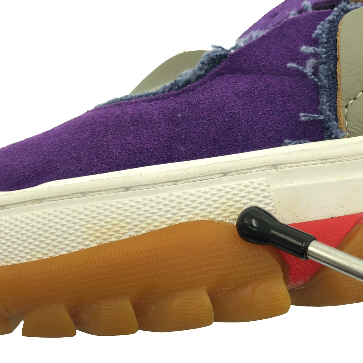 kolor / 컬러 | 스웨이드 재구성 운동화 | 25.5cm | 남성