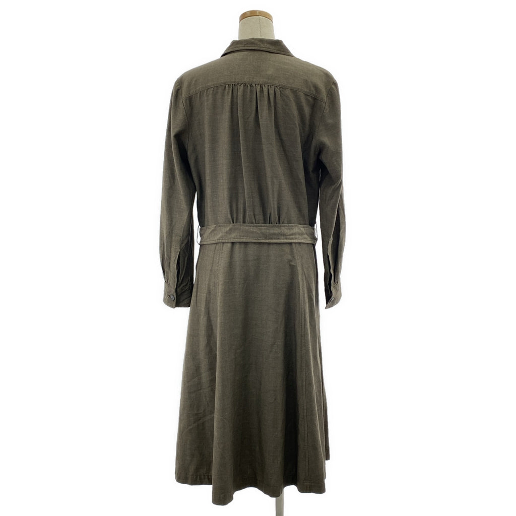 COMME des GARCONS COMME des GARCONS / コムコム | 2015SS | ウール キュプラ  プルオーバー シャツ ワンピース | S | レディース