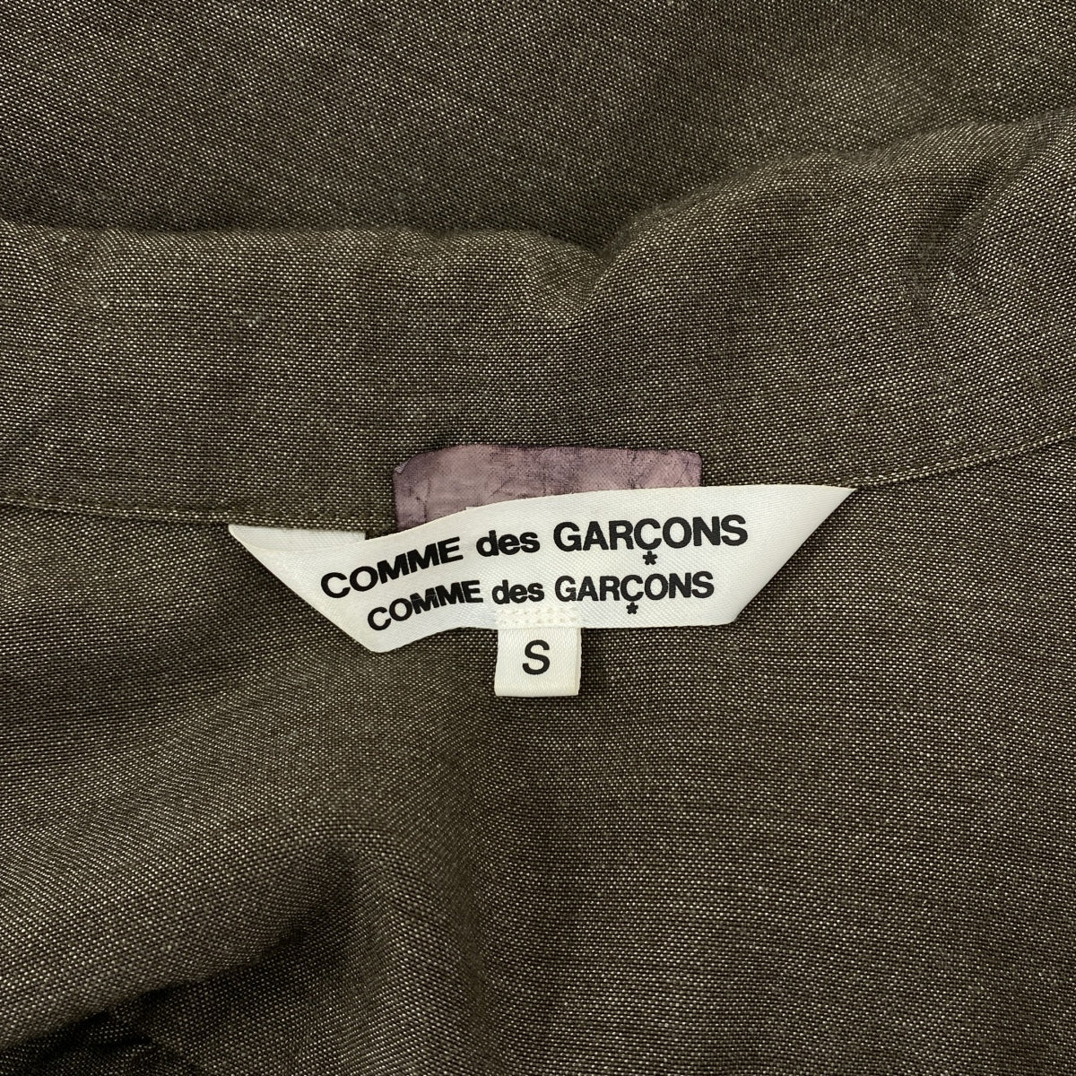 COMME des GARCONS | 2015春夏 | 羊毛與銅氨纖維套頭襯衫裙 | S尺寸 | 女款