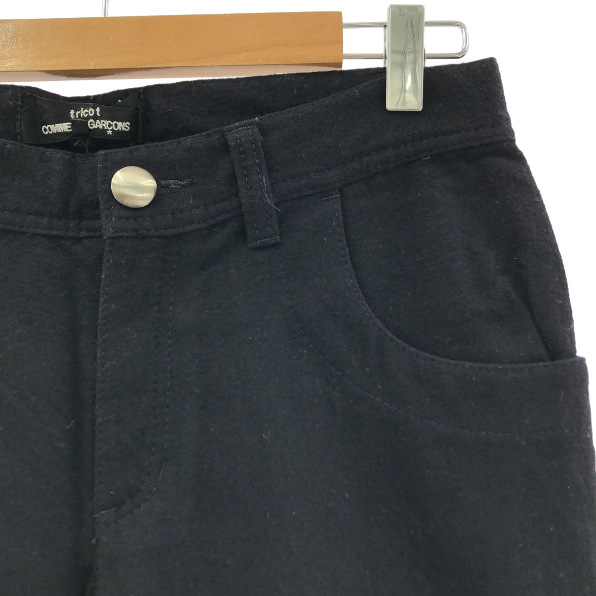 tricot COMME des GARCONS / トリココムデギャルソン | 2005AW | ウール カットオフ ハーフパンツ | M | レディース