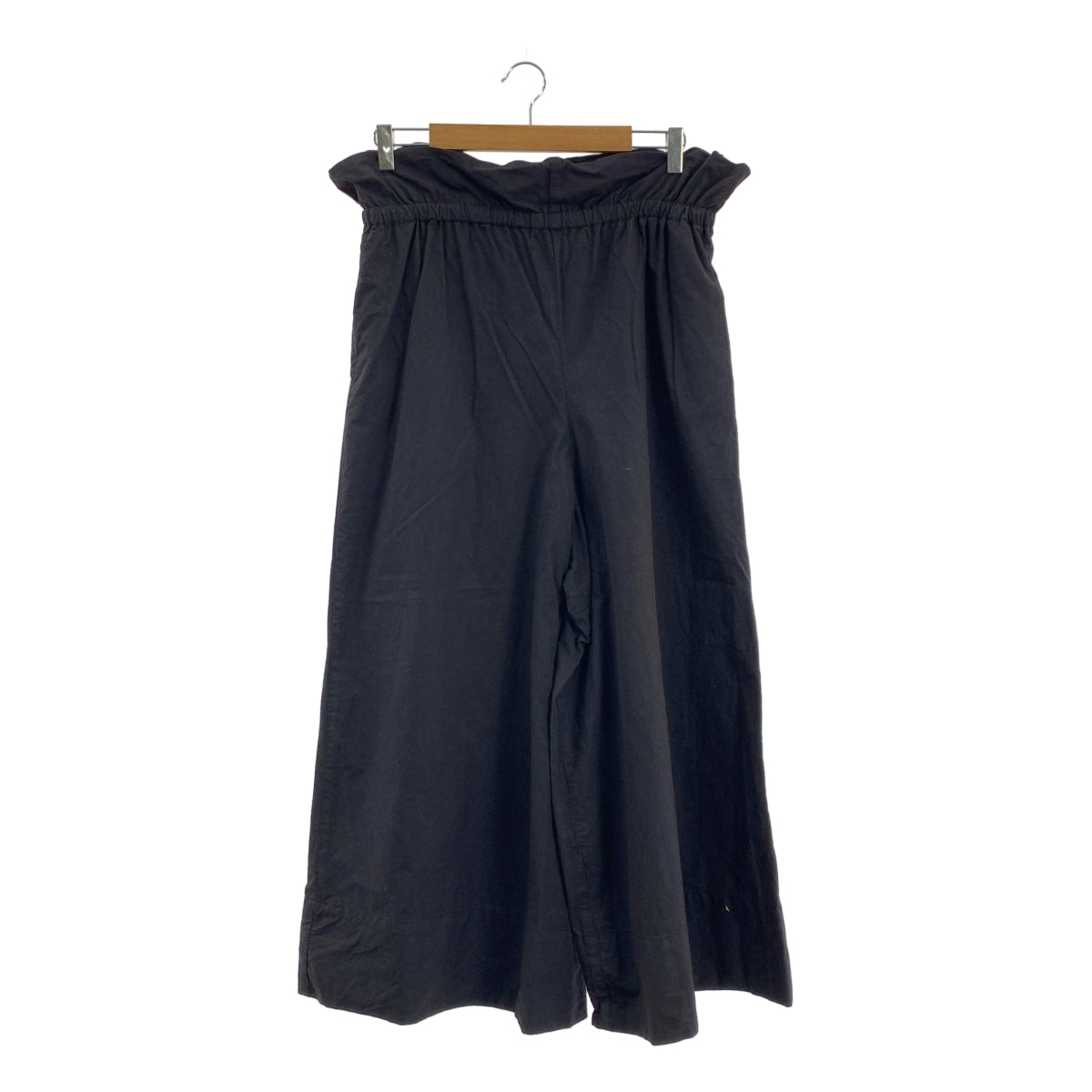 Yarmo / ヤーモ | コットン 製品染め ドローストリング ワイド イージー パンツ |