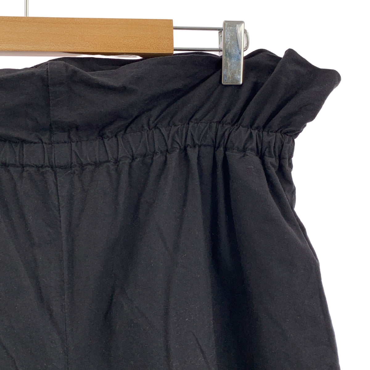 Yarmo / ヤーモ | コットン 製品染め ドローストリング ワイド イージー パンツ |