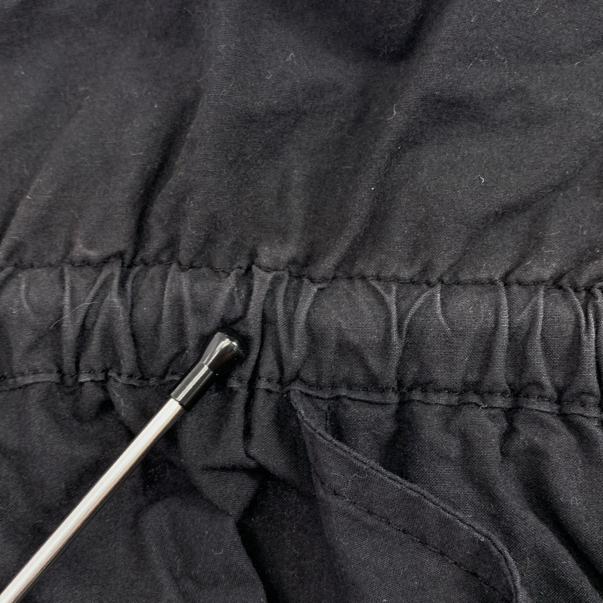 Yarmo / ヤーモ | コットン 製品染め ドローストリング ワイド イージー パンツ |