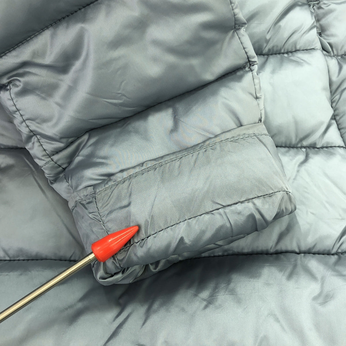 【미품】 SAVE THE DUCK / 세이브 더 덕 | MATILDA JADE 미들 다운 코트 | S | 라이트 블루 | 여성