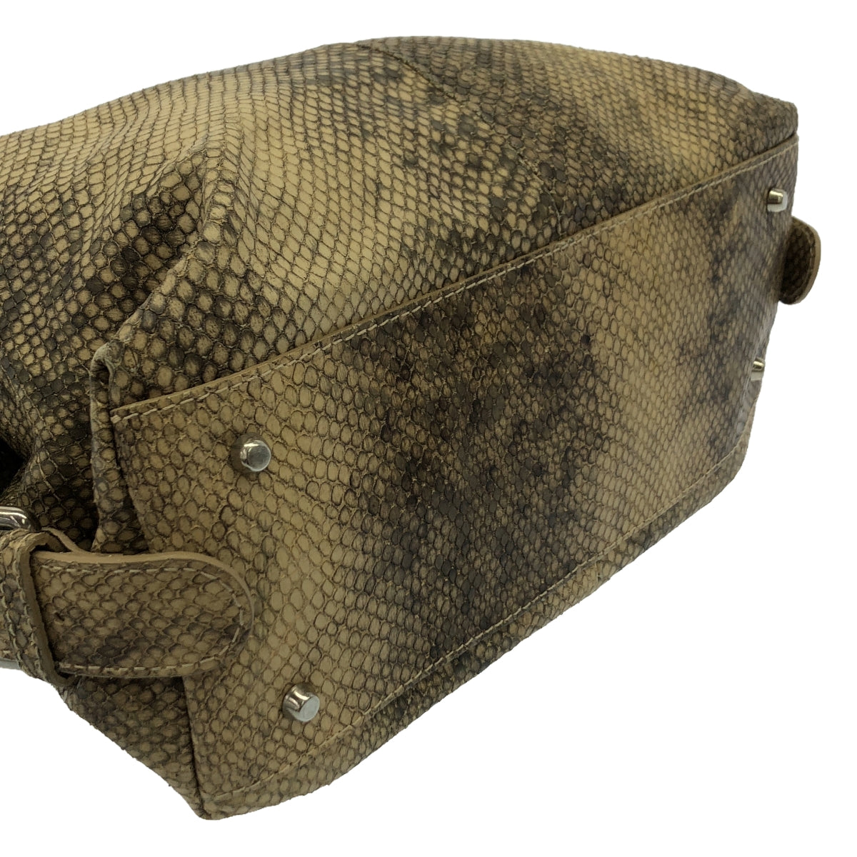 FURLA | Python 手提包 |卡其色 |女性的