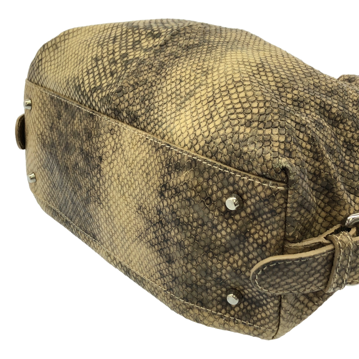 FURLA | Python 手提包 |卡其色 |女性的