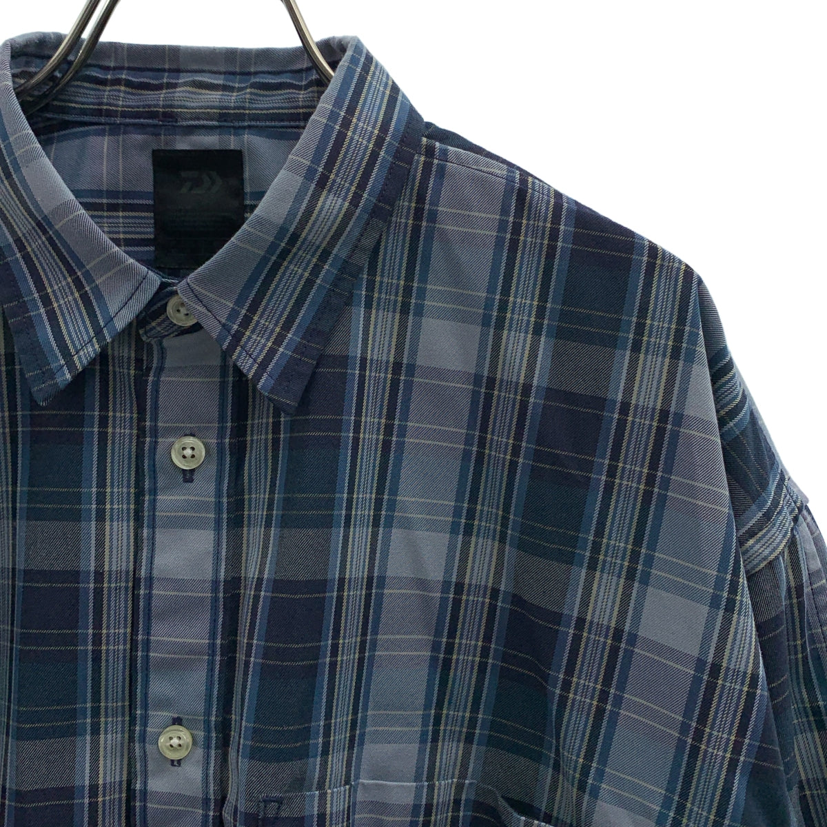 DAIWA PIER39 / ダイワピアサーティンナイン | TECH REGULAR COLLAR SHIRTS L/S PLAIDS シャツ | M | メンズ